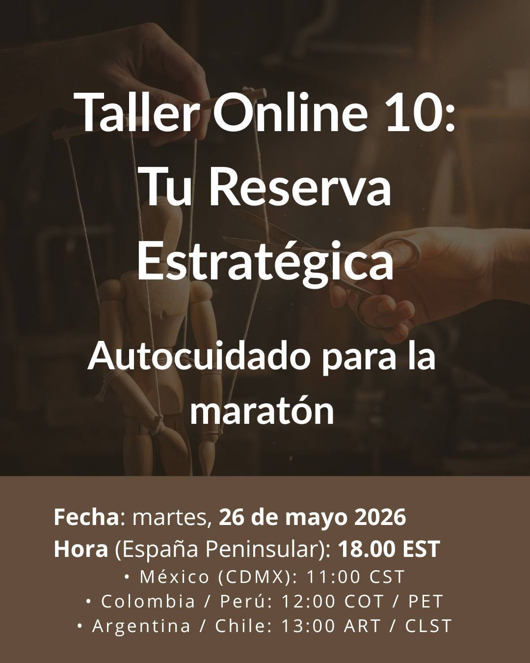 Tu Reserva Estratégica: Diseña tu sistema de autocuidado para la maratón del alto conflicto en 90 minutos (sin spas ni horas de yoga y sin sentirte culpable por 'abandonar' a tus hijos al priorizarte)