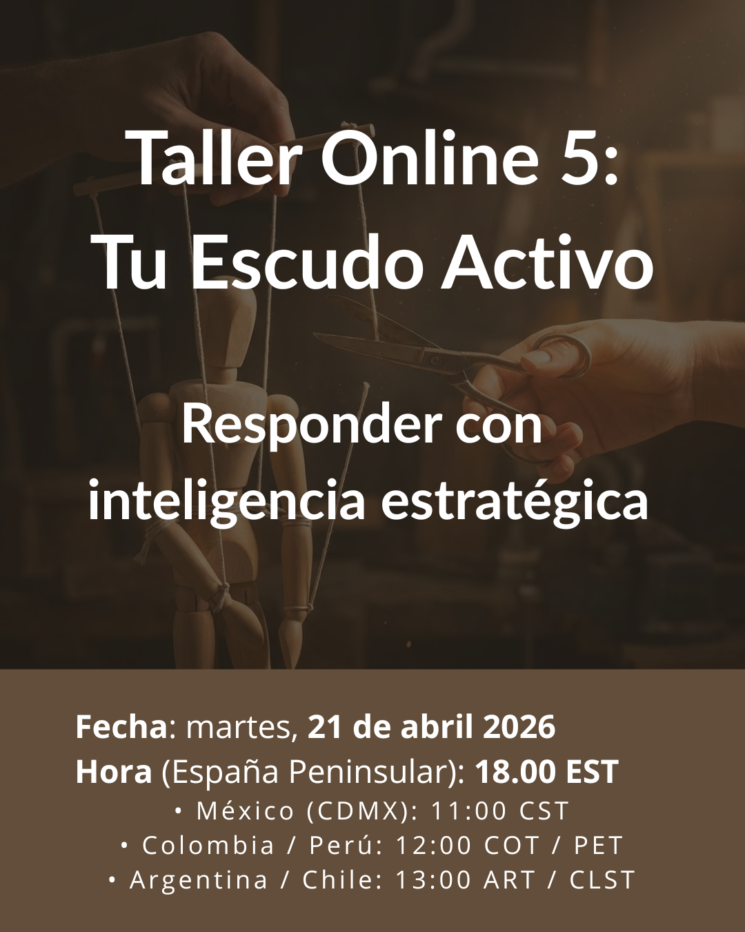 Tu Escudo Activo: Responde a la Hostilidad con Inteligencia Estratégica en 90 Minutos (sin caer en la trampa, sin sobre-explicarte y sin darle el drama que busca)