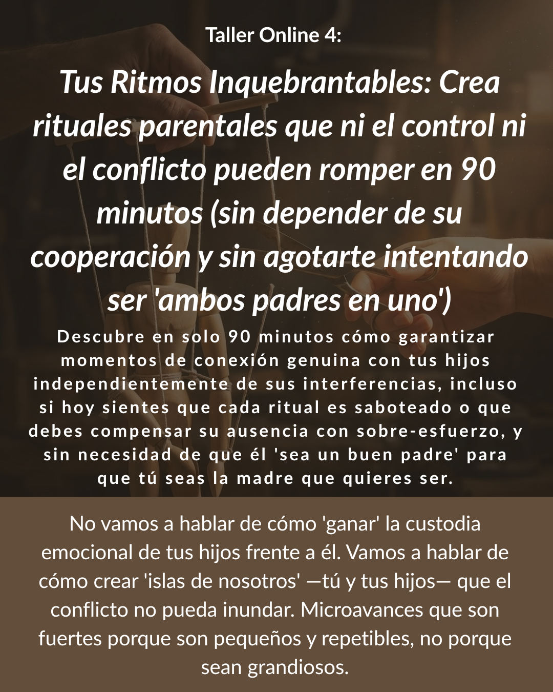 Arsenal Estratégico para la Resistencia (y Resiliencia) Materna en 2 meses y medio